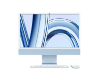Apple iMac 24 M3/8GB/256/MacOS Retina 4,5K Niebieski 8R GPU - 1192988 - zdjęcie 1
